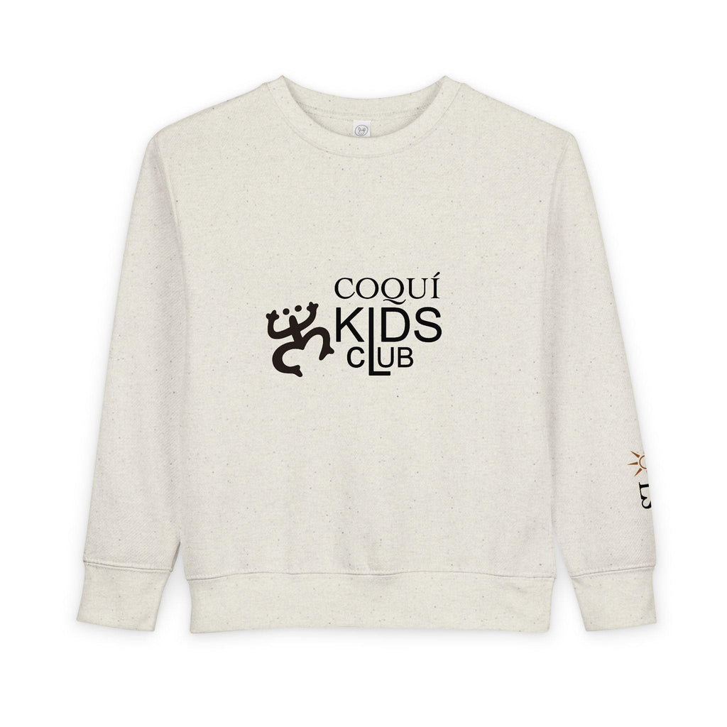 Toddler Coquí Kids Club Sweatshirt Logo Crewneck