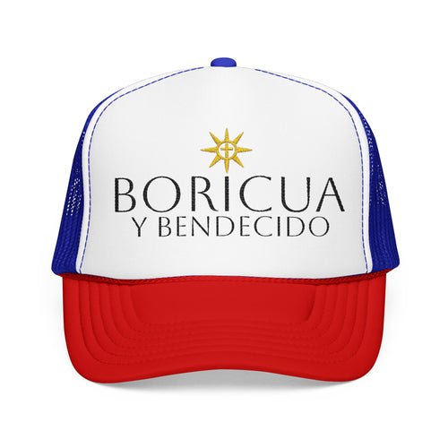 Boricua y Bendecido Trucker Hat