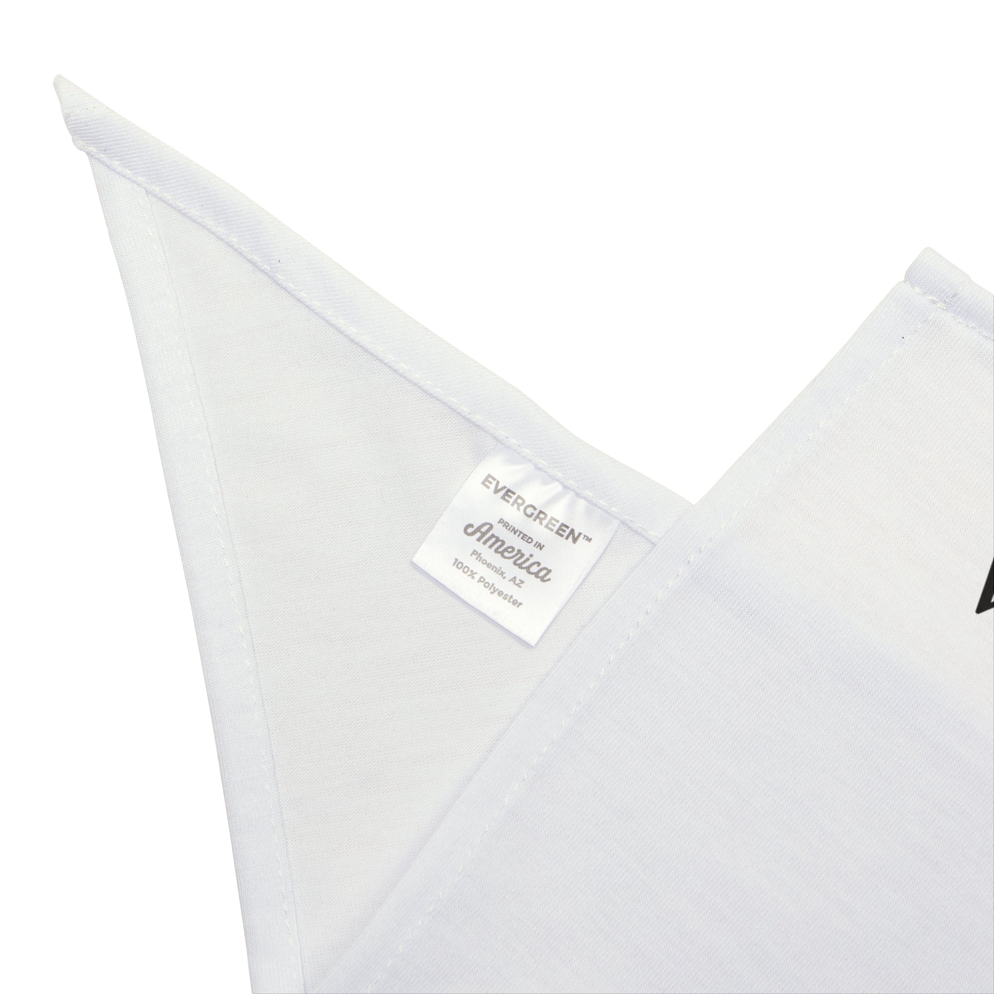 Puerto Rico outline DE LA ISLA Pet Bandana | Island map dog scarf