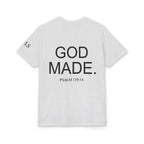 Isla Built / God Made T-Shirt — Christian Faith Graphic Tee (Psalm 139:14)