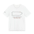Puerto Rico Outline Tee "La Isla Streetwear" Puerto Rican Faith T‑Shirt