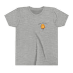 Youth Tee "Powered by Chicken Nuggets & Jesus" Graphic Shirt