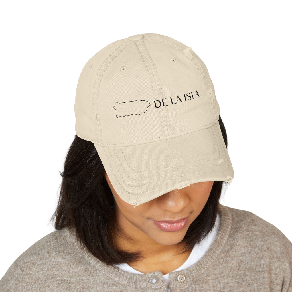 Distressed Dad Hat Embroidered
