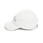 La Isla Streetwear Classic Dad Cap — Embroidered White Baseball Hat