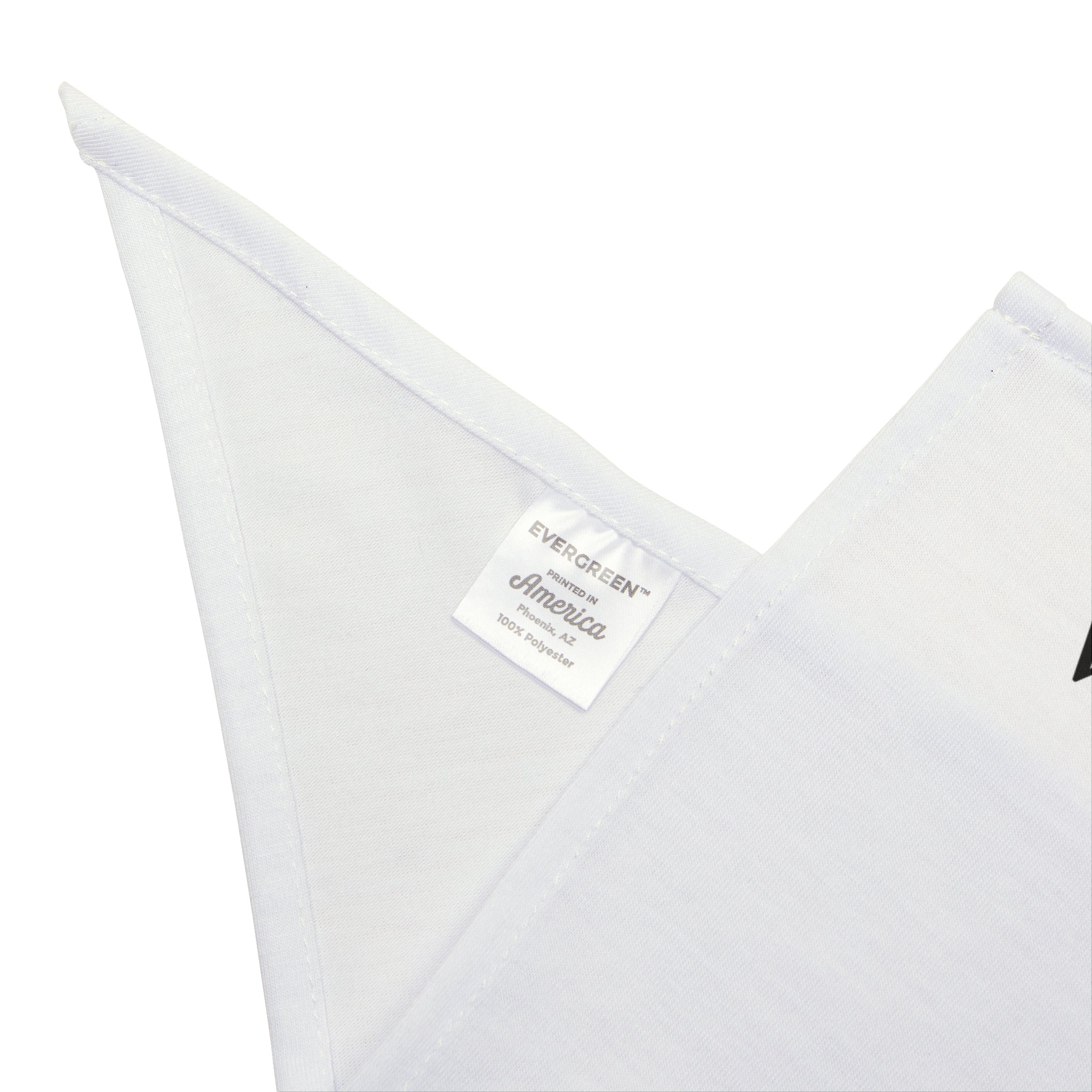 Puerto Rico outline DE LA ISLA Pet Bandana | Island map dog scarf