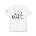 Isla Built / God Made T-Shirt — Christian Faith Graphic Tee (Psalm 139:14)