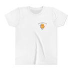 Youth Tee "Powered by Chicken Nuggets & Jesus" Graphic Shirt