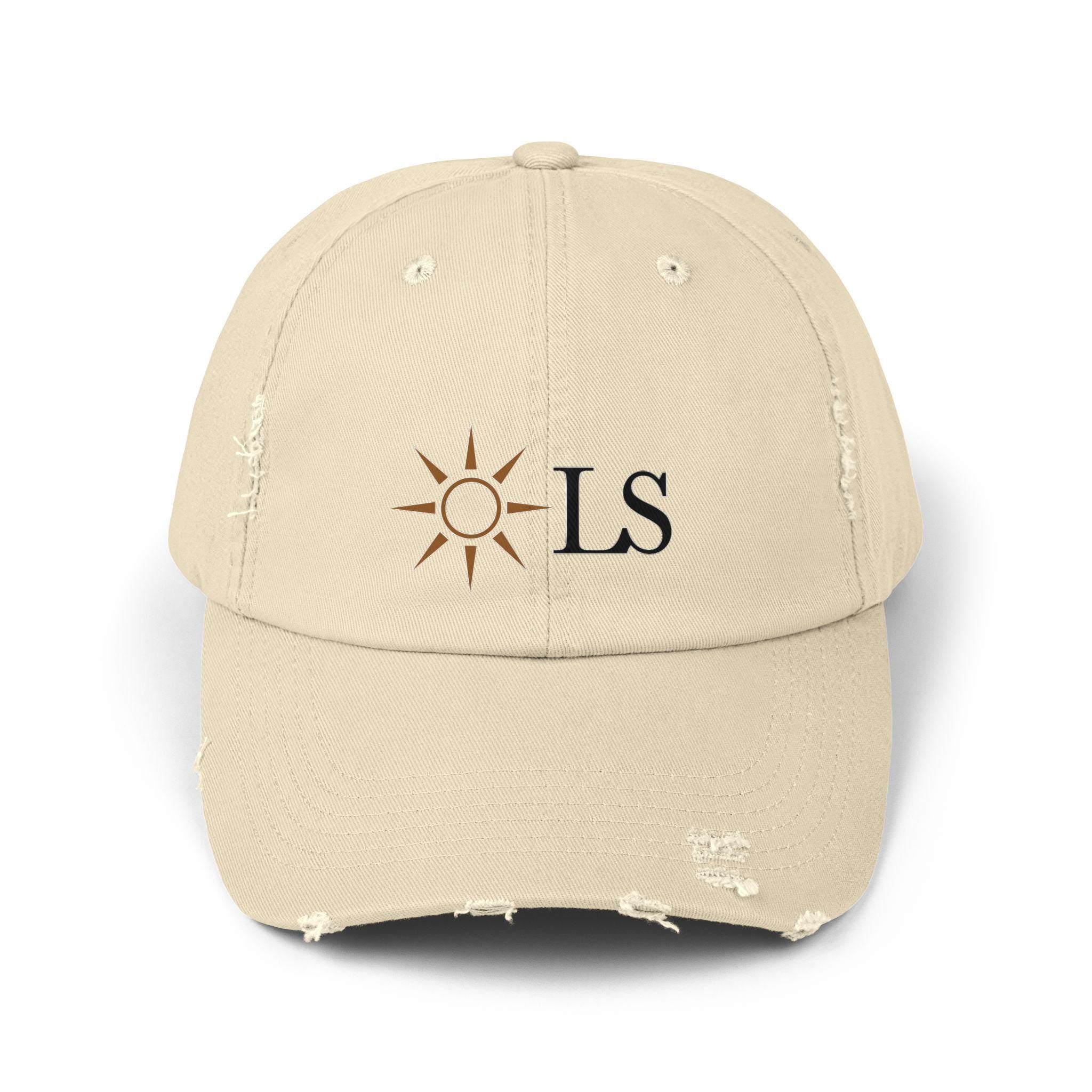 Sunburst LS Cap | Distressed Baseball Hat, Embroidered Logo