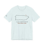 Puerto Rico Outline Tee "La Isla Streetwear" Puerto Rican Faith T‑Shirt