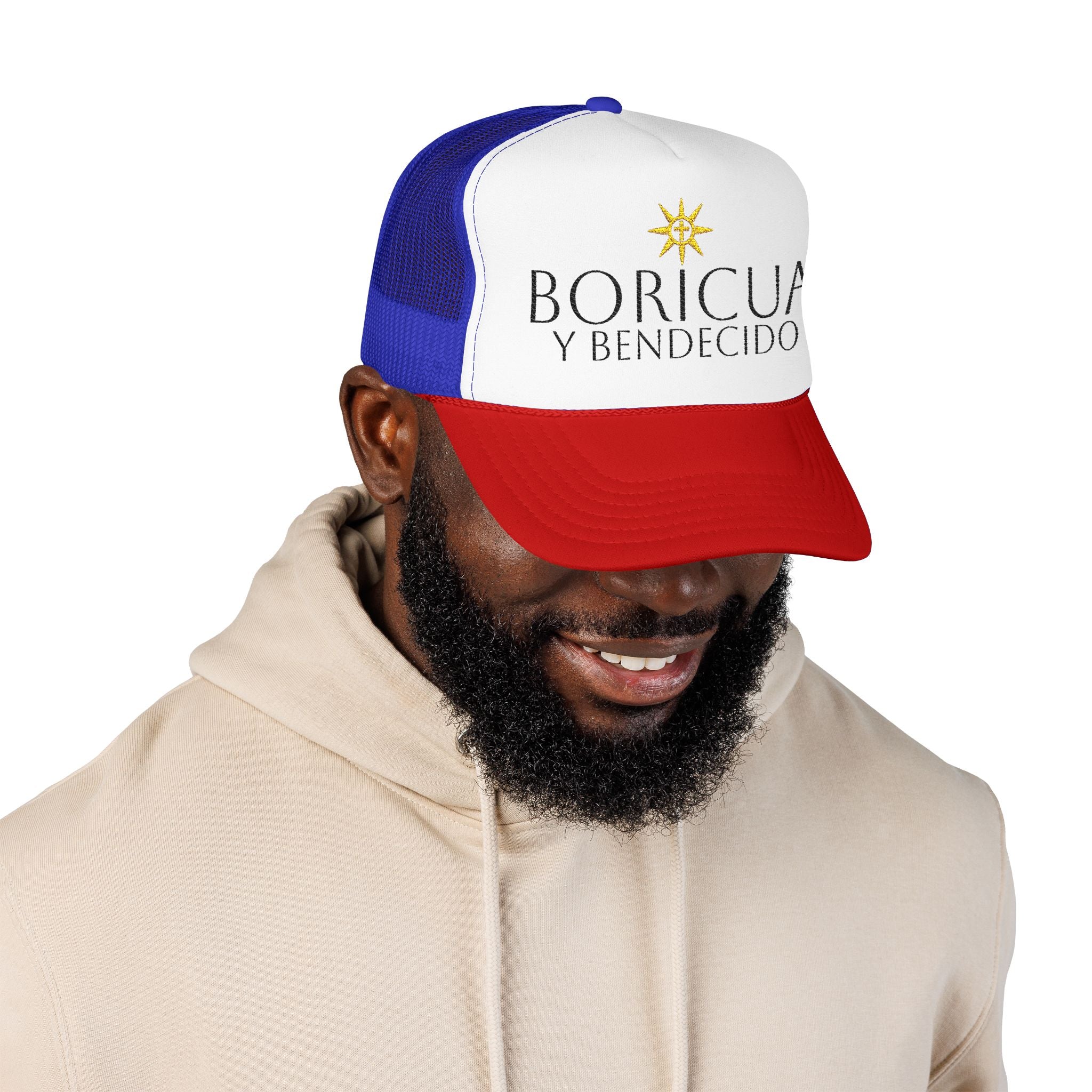 Boricua y Bendecido Trucker Hat