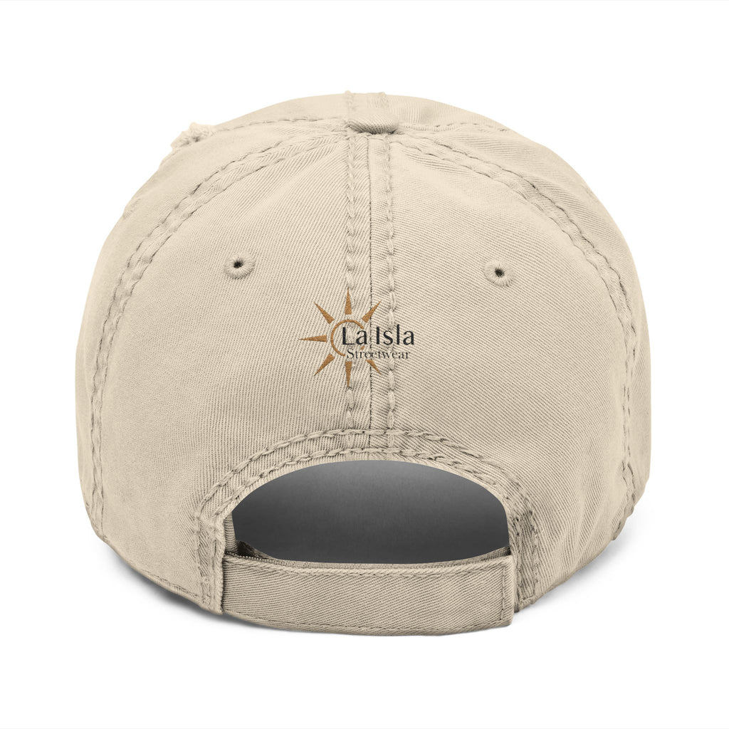 Distressed Dad Hat Embroidered