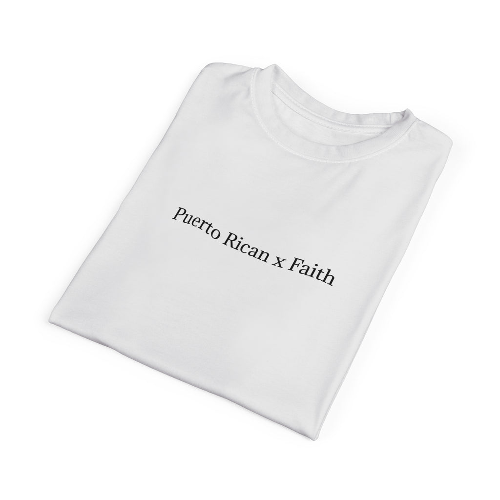 Puerto Rican x Faith T-Shirt Minimal Cultural Faith Tee
