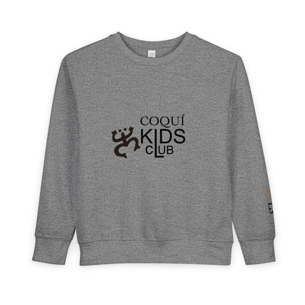 Toddler Coquí Kids Club Sweatshirt Logo Crewneck